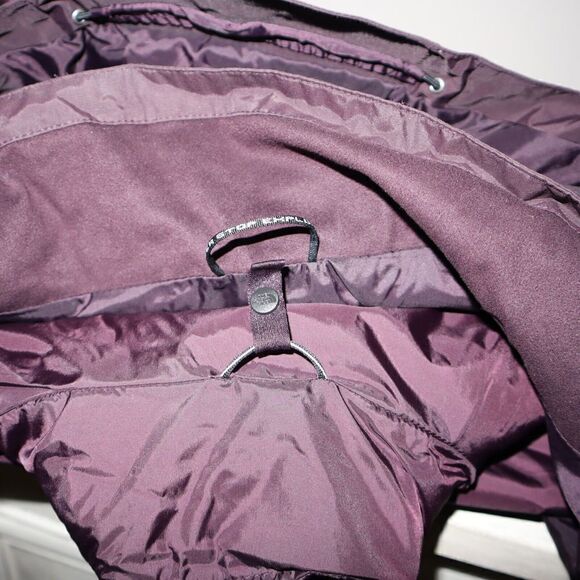 The North Face Women Sz XL Purple HyVent Removable Liner & Hood Snow Jacket - Picture 7 of 16